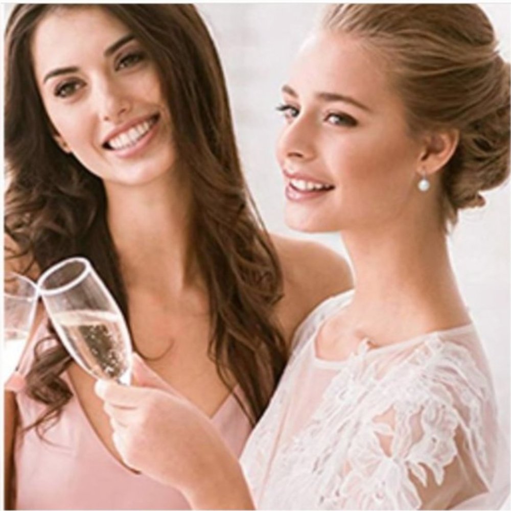 NEW 925 Silver Natural Freshwater Pearl Earrings - Picture 11 of 13